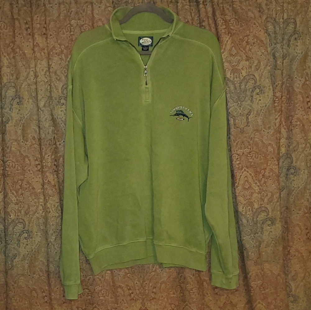 Tommy Bahama Relax 1/4 Zip Pullover Sz: Lg
